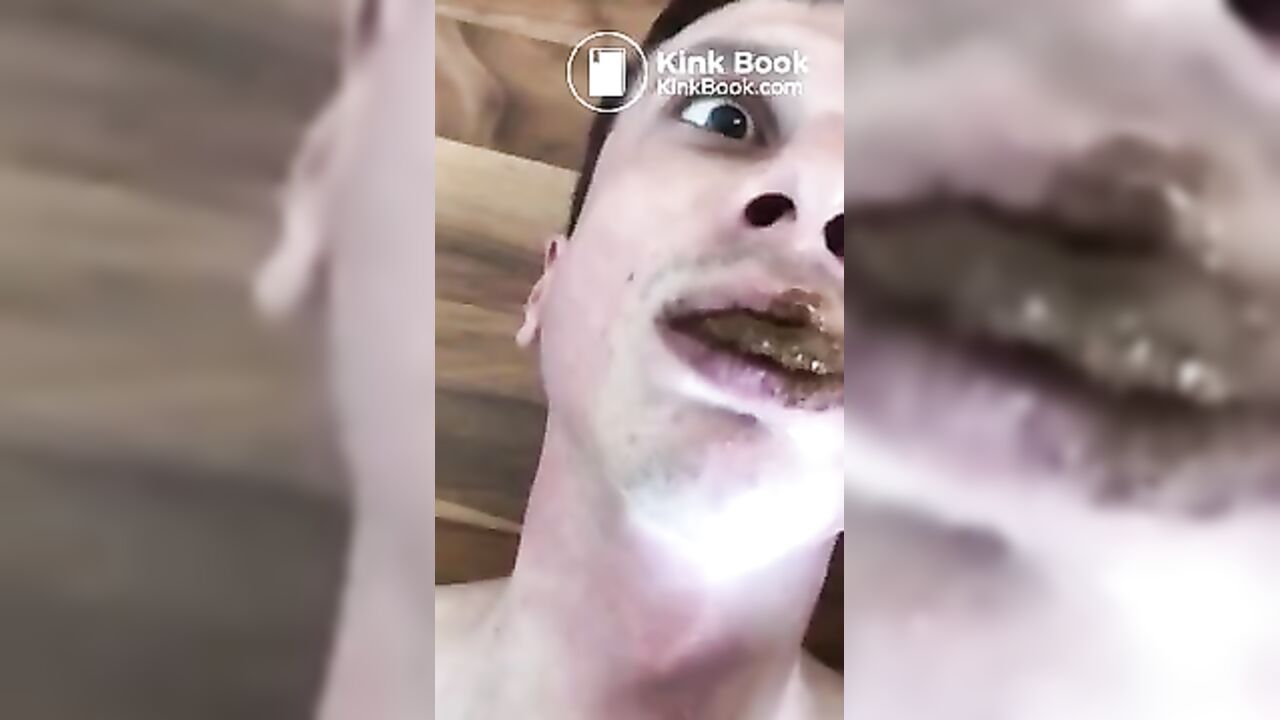 Watch this stupid addict get his ass slammed hard and deep by a scat-loving fag