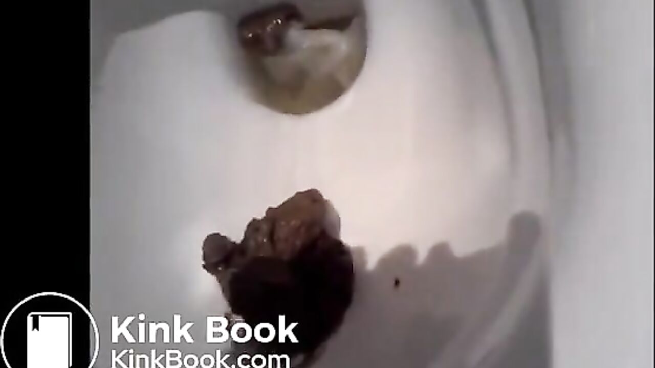 Blonde slut gets scat in toilet & begs for more