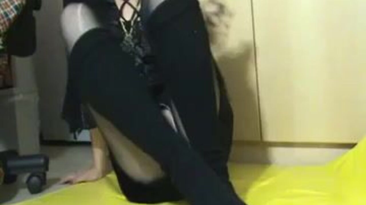 Kacken, the scatty slave, gets her kink fulfilled in Strumpfjose's POV porn video