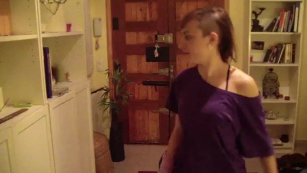 Watch this filthy scat video of a scatty girl getting her holes drilled hard and deep