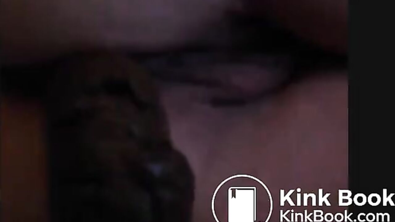 Watch this filthy slut scat while being dominated in bed