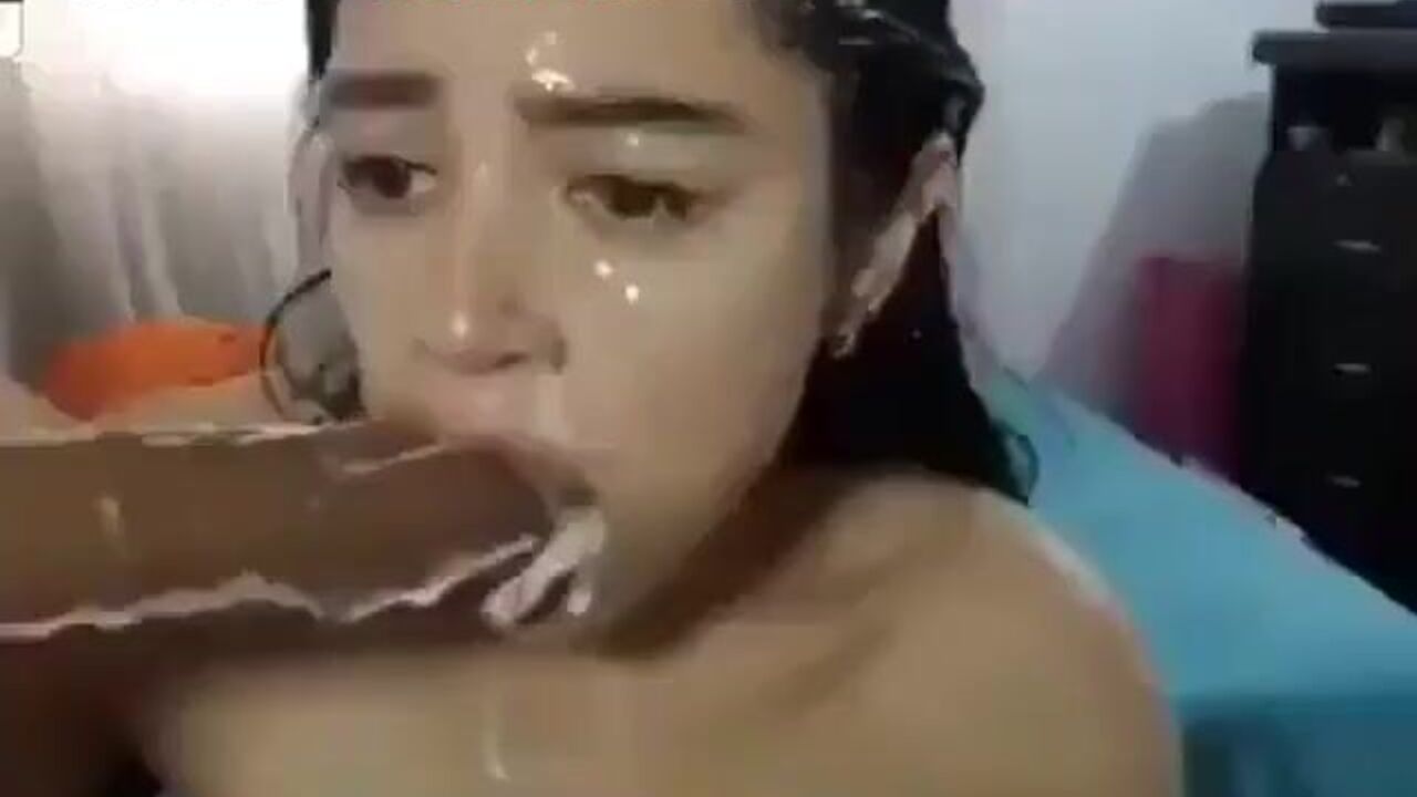 Dirty Latina Scat Pukewhore Gives Her Throat a Workout & Gets Messy in Her Messy Mess