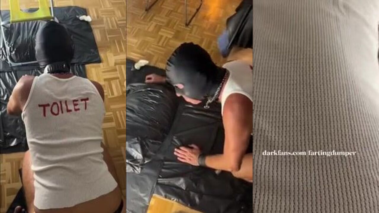 Gays and straights use my toiletboy for some filthy scat & shite action