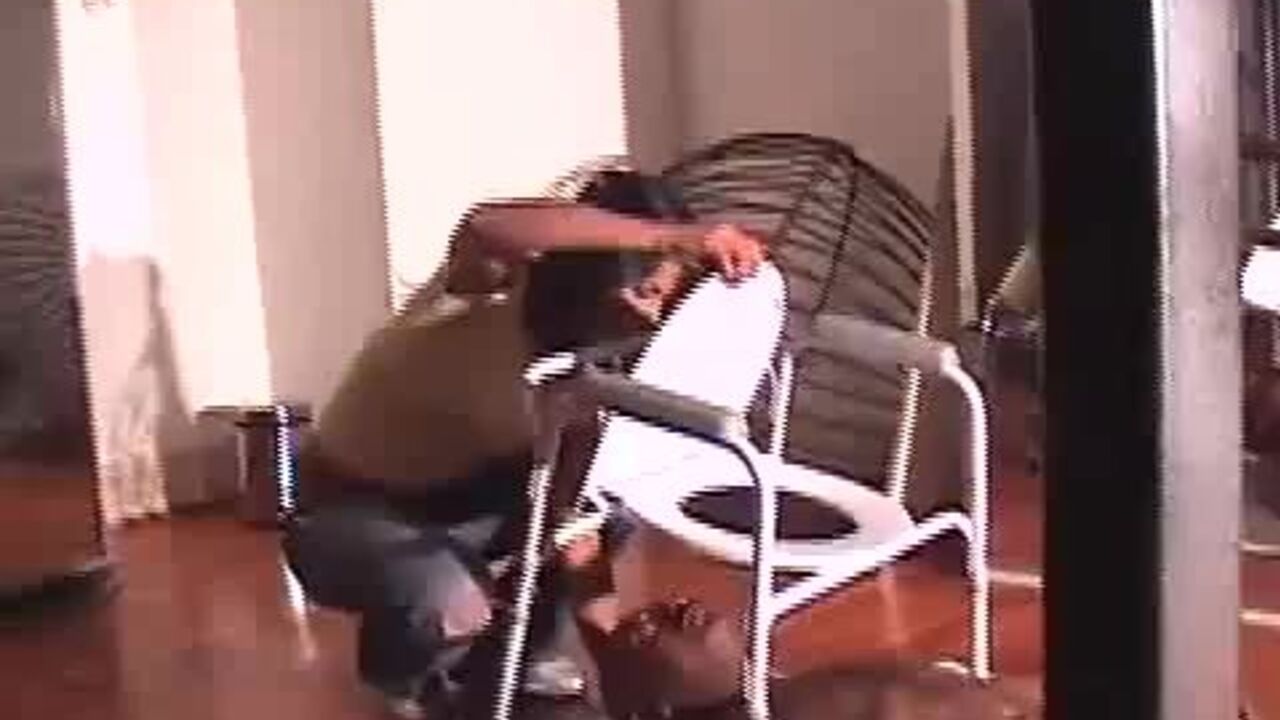 Mistress Delilah Shitting In Her Slaves' Mouth - A Hot Latina BDSM Session