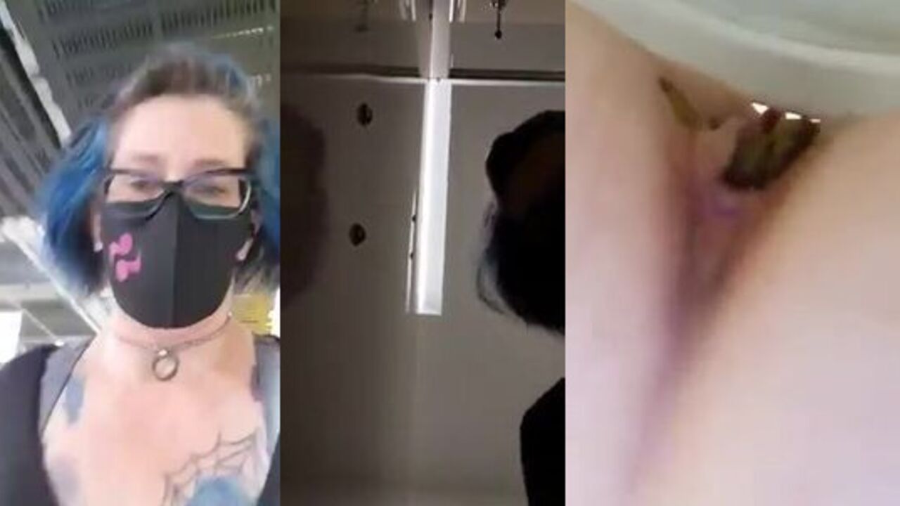 Watch as this slut gets her scat pounded and her holes filled with hot jizz