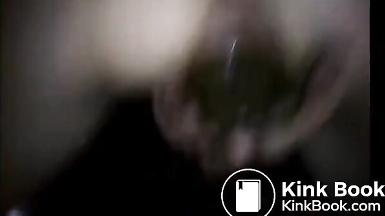 Watch this kinky woman get down and dirty with a massive load of her own