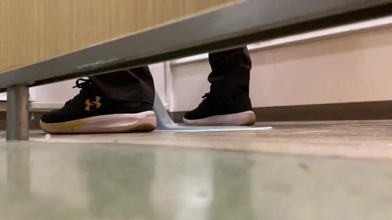 Watch as these guys get down and dirty with a scat toilet