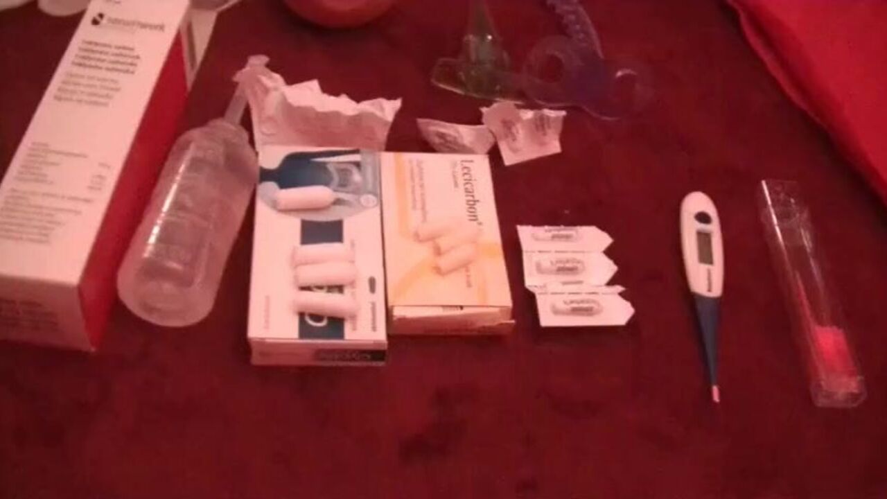 Treatment with suppositories and enema for pooped out cutouts