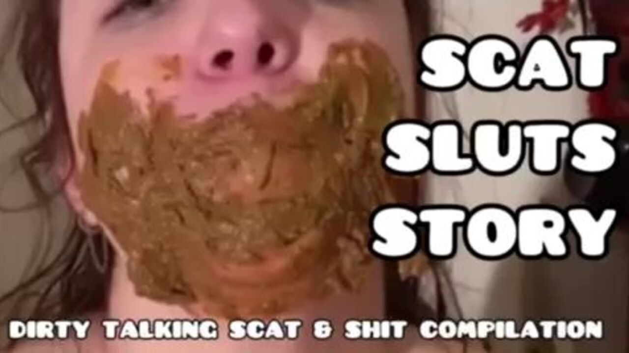 Watch this kinky slut tell her story in scat porn video