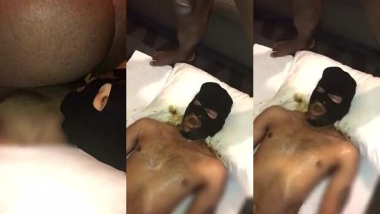 Watch this white dude take on a black top's s**t load after he fucks his way through a gassy, gagging, and g