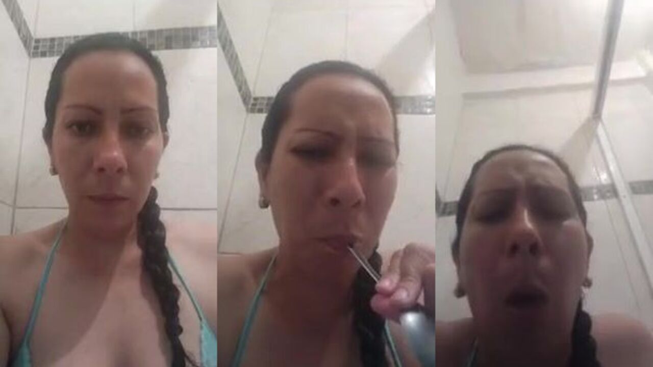 Watch me beg for more as I get a hot facial and a hot piss shower