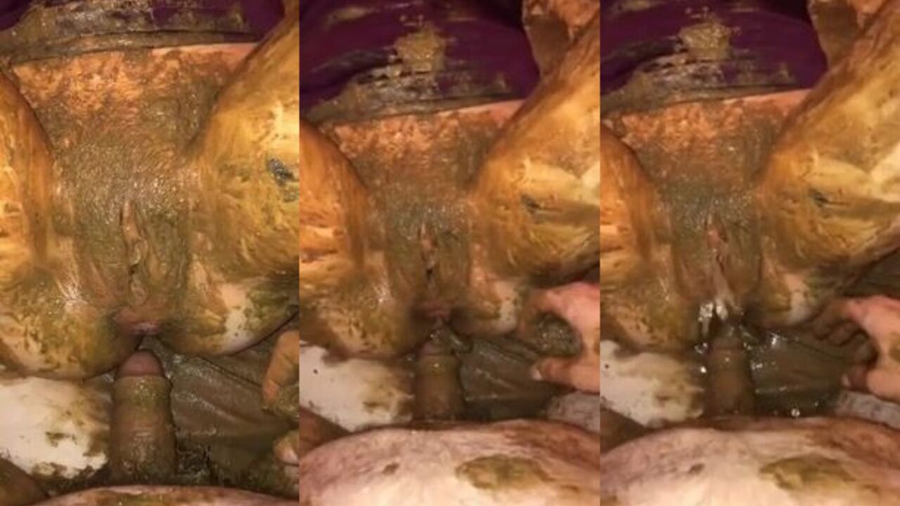 Watch this dirty scat video featuring a scatty slut getting her holes drilled hard
