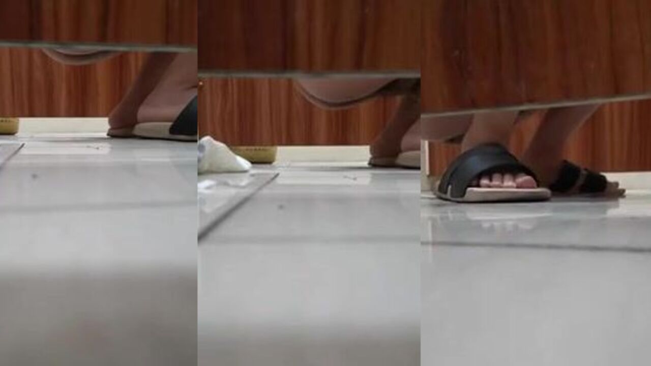 Watch this kinky dude get down and dirty with his man's toilet