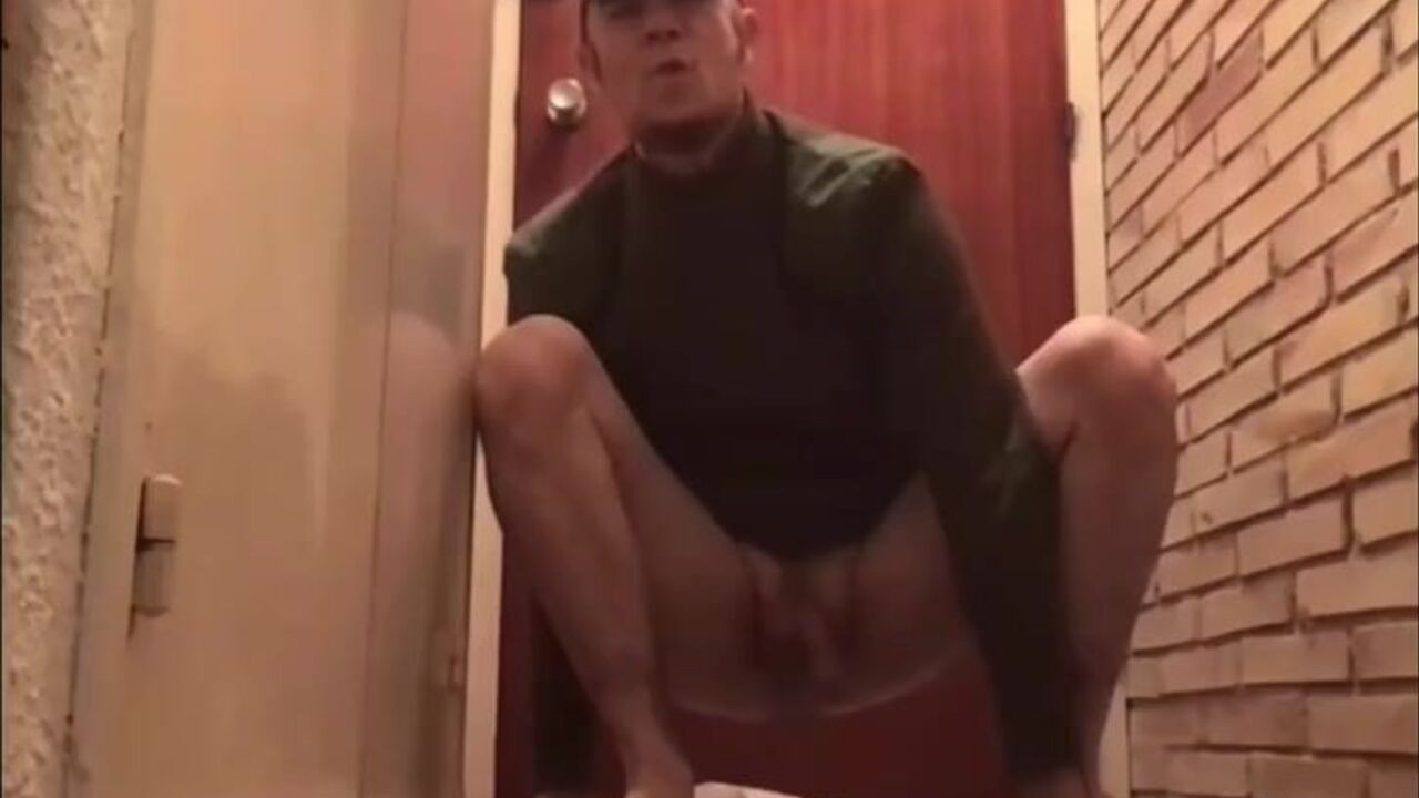 Scatjim gets covered in semen after a wild scat session