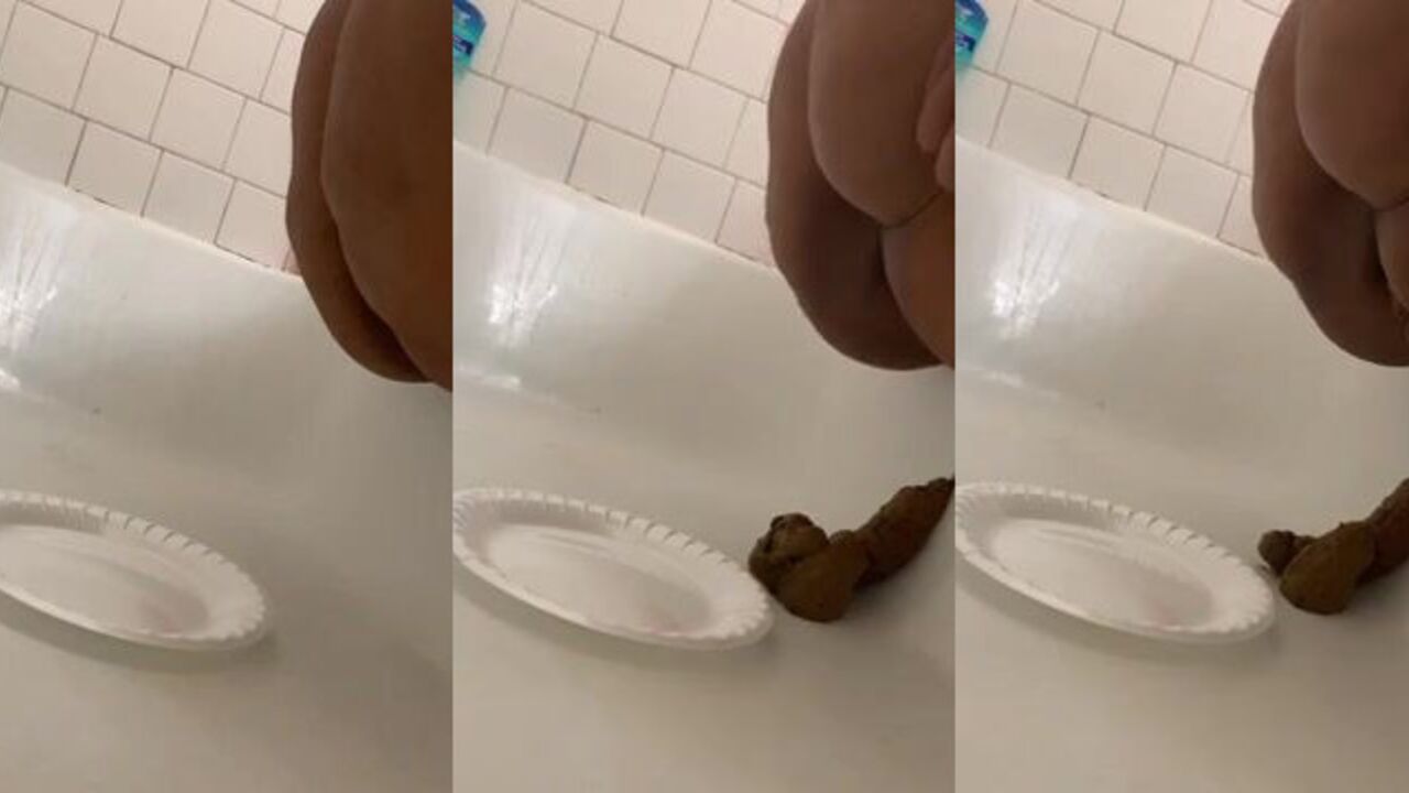 Watch this black BBW get a hardcore dicking in her scat, cumming hard