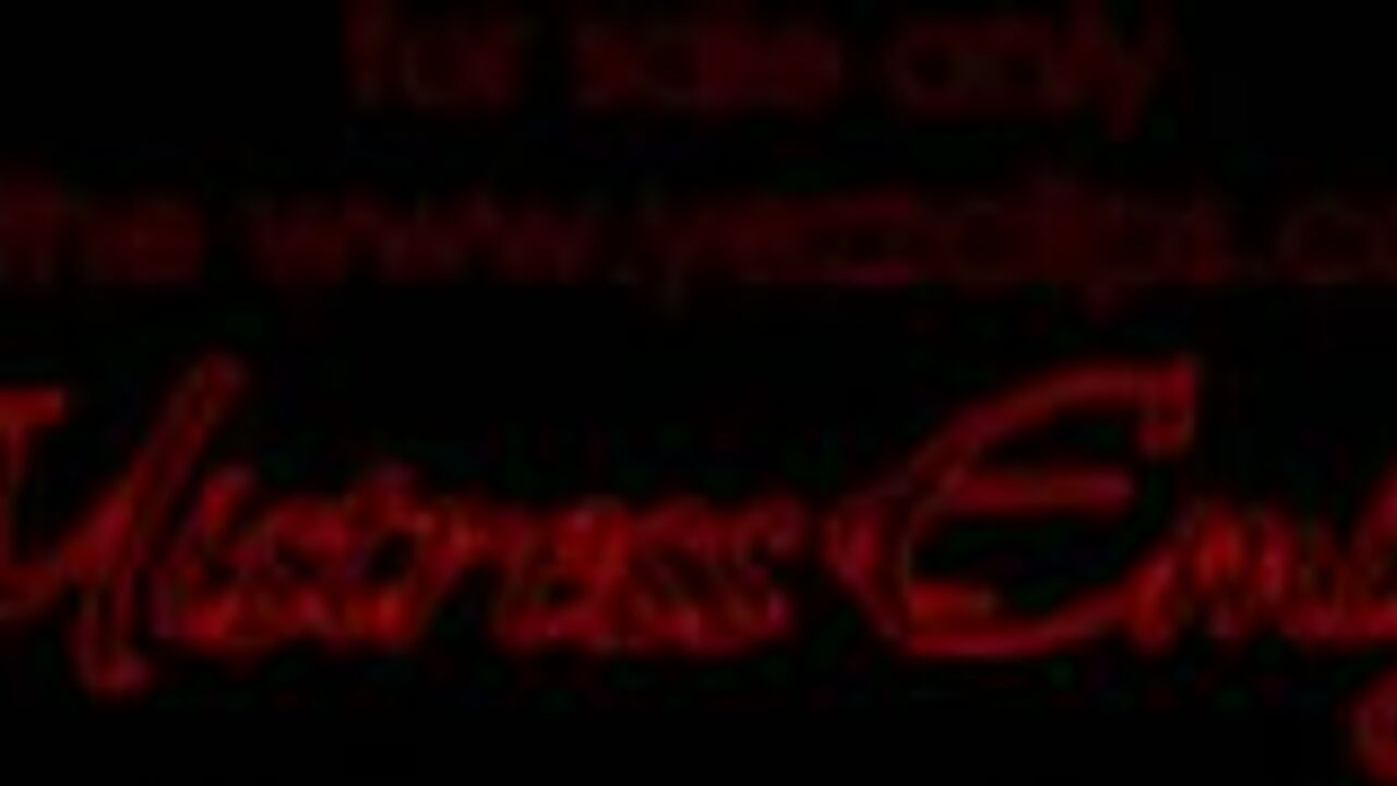 Mistress Emily's scat-filled bondage video - Tied up, up, and scatting!