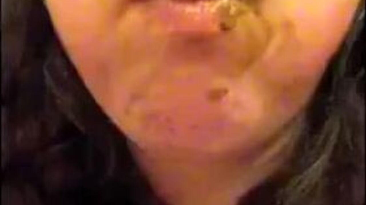 Watch this filthy slut get down and dirty in her own scat