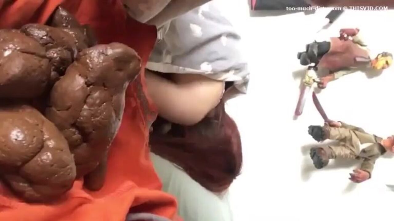 Horny guy licks and sniffs girlfriend's poo while she sleeps