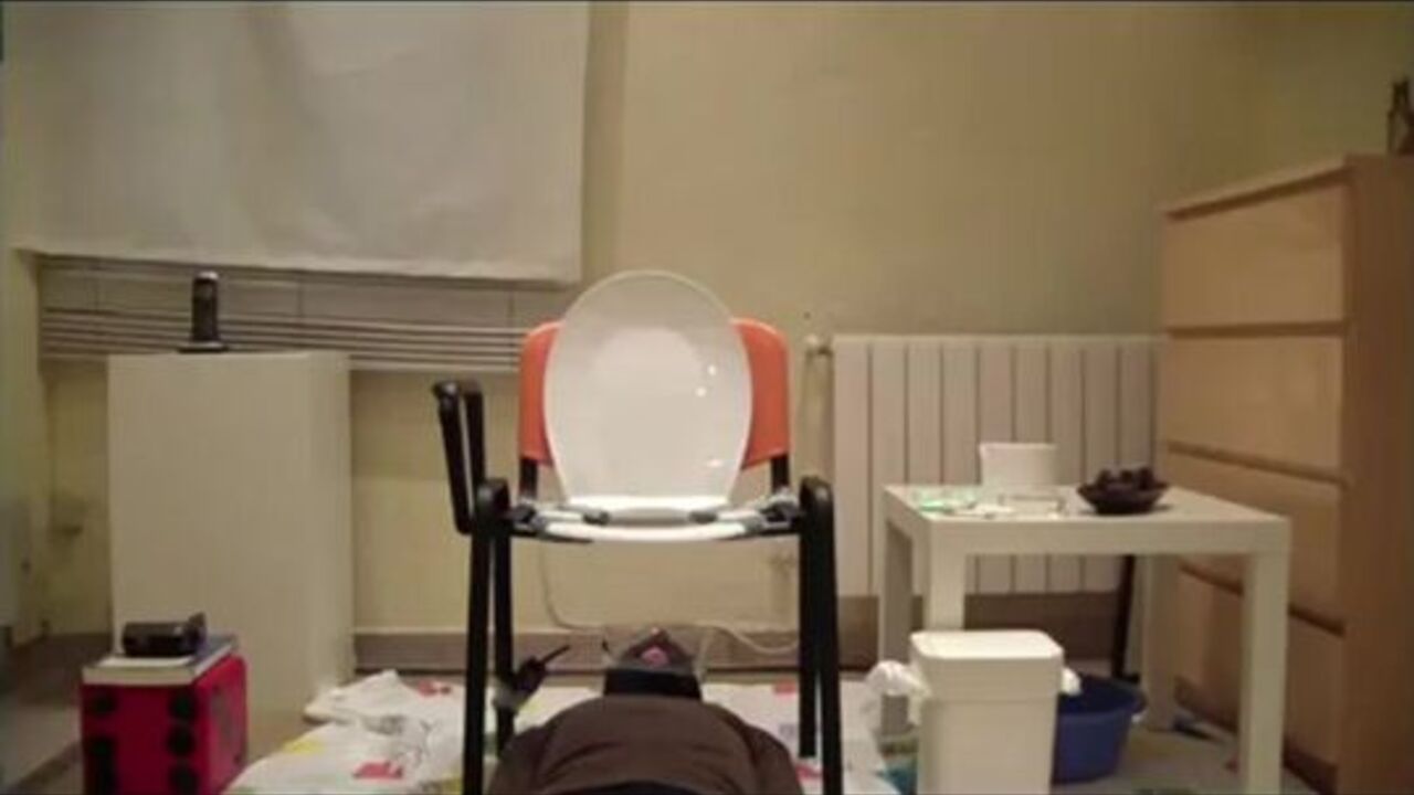 Watch this toilet slave get kinky with her scat fetish and scat porn treats