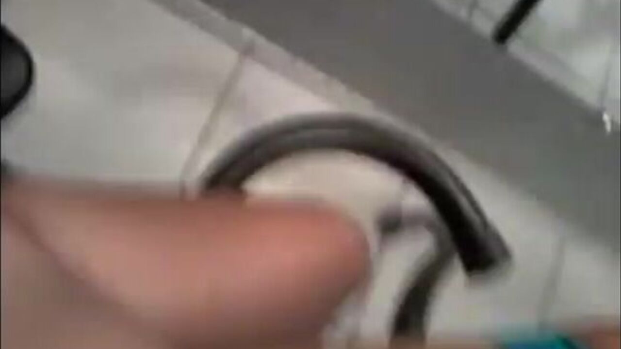 Watch these horny sluts get their pussies blown with their own cum