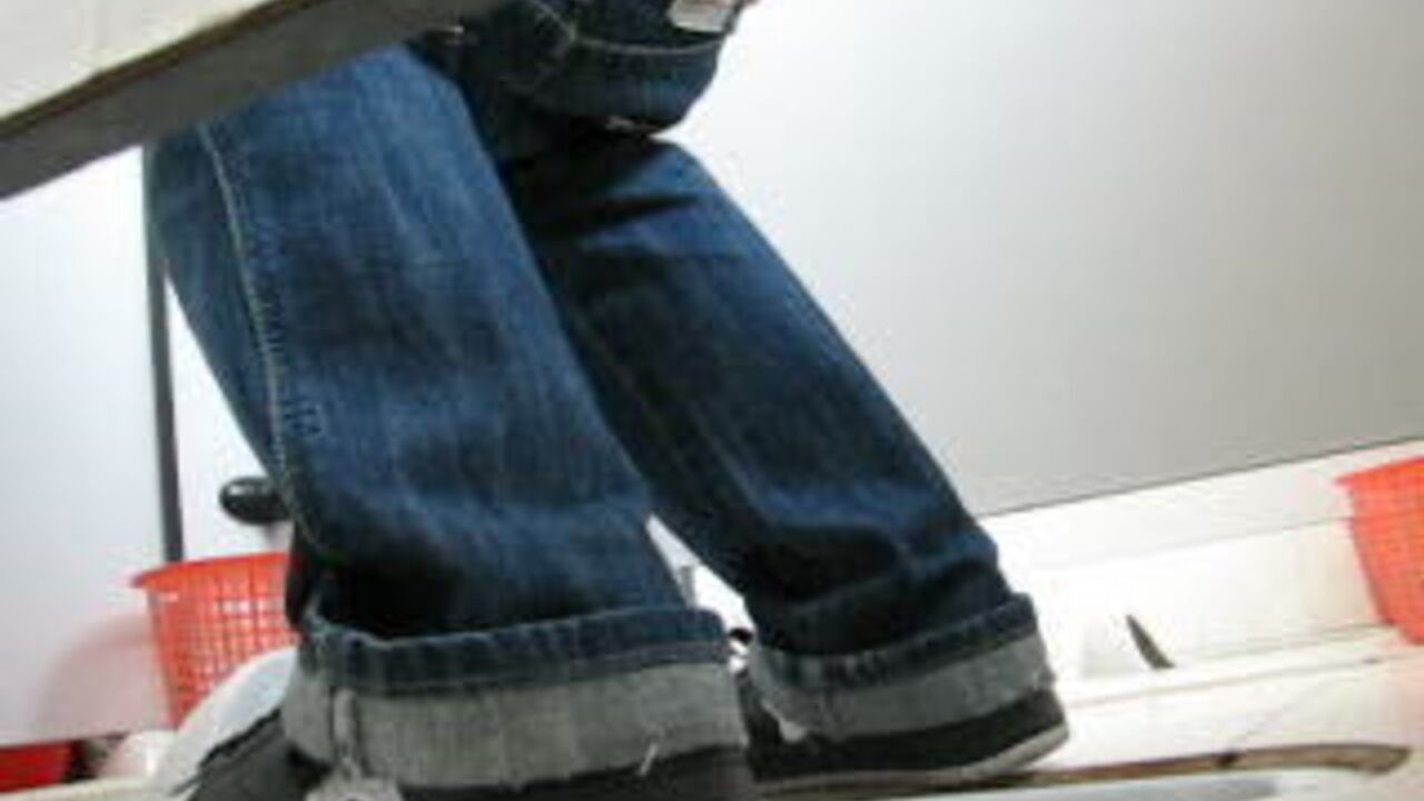 Watch this Japanese slut get her scat cleaned up and used in a hot porn clip!