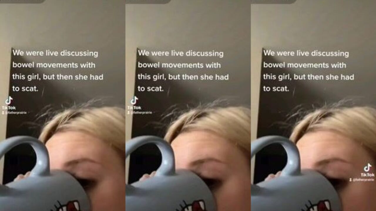 Watch this hilarious video of a kinky chick getting her filthy ass scatted