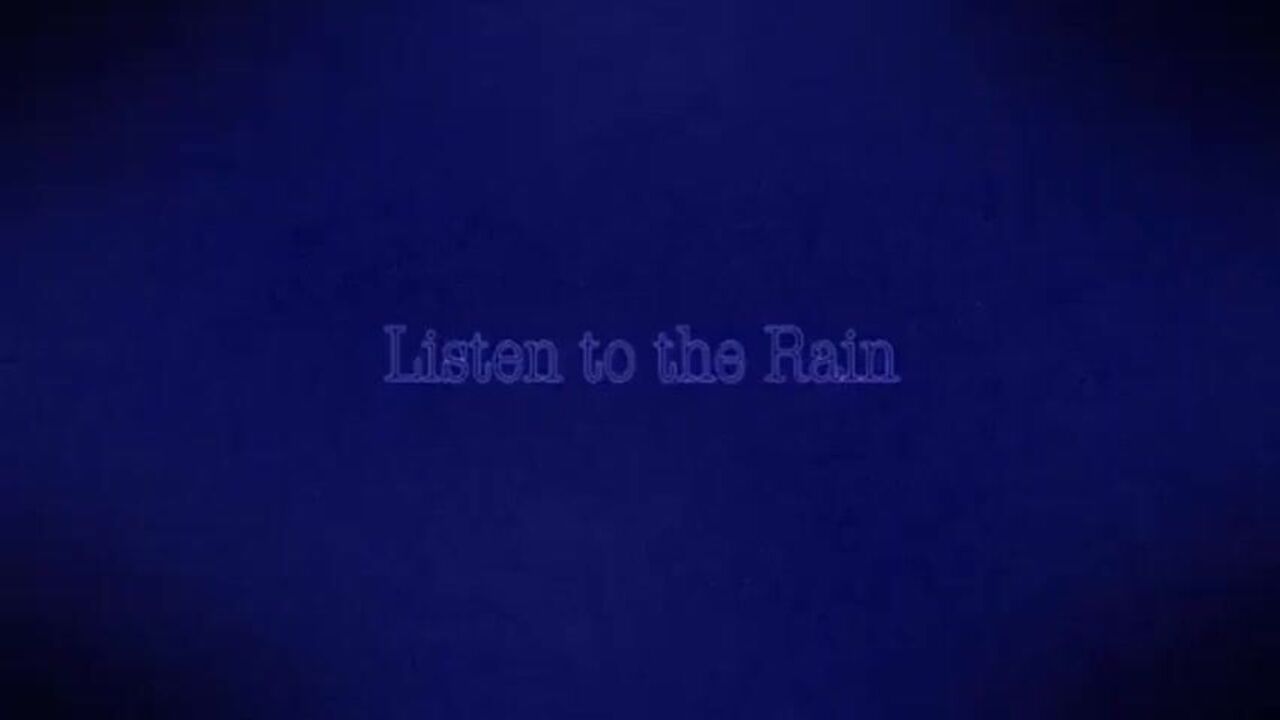 Watch Nickey Huntsman get soaked in the rain while playing with her body