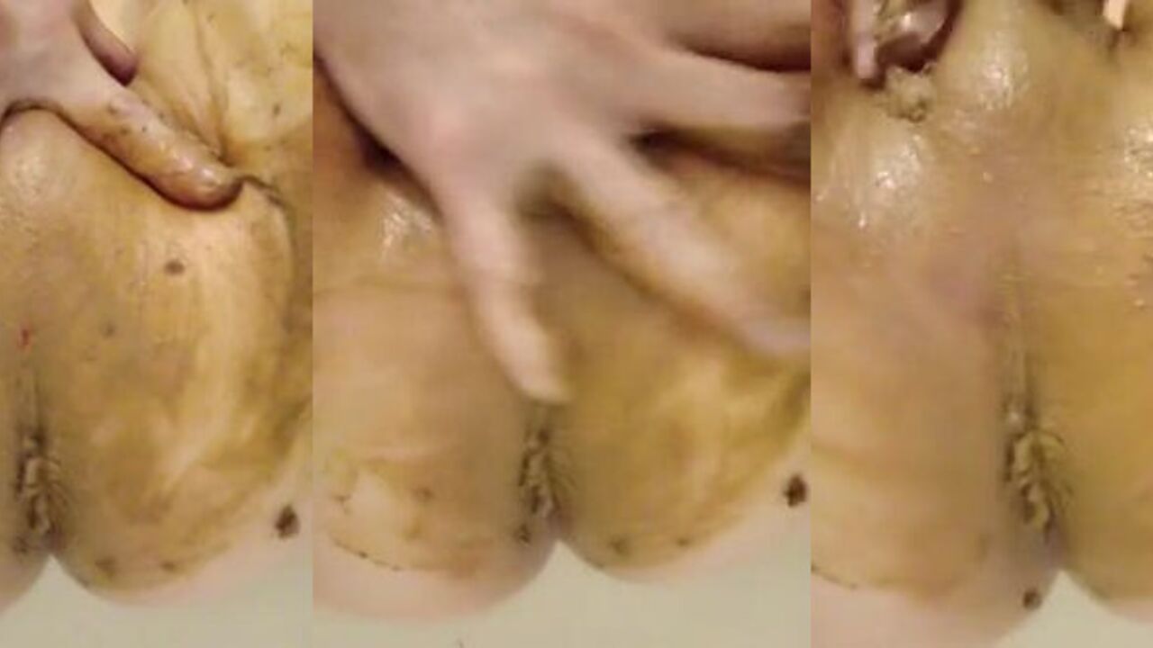 My own filthy scat - raw and raw!