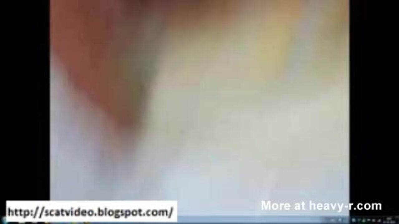 Watch this filthy brunette play with her scat and get drenched in her own juice