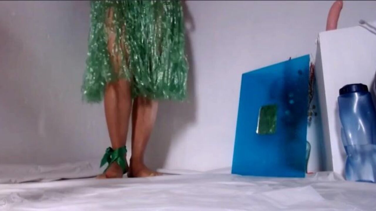 Linda, the scat queen, gets naughty in a Festive Squirts & Poop video