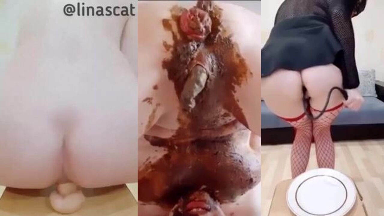 Watch these hot and horny slaves take turns shitting in Twitter compilation