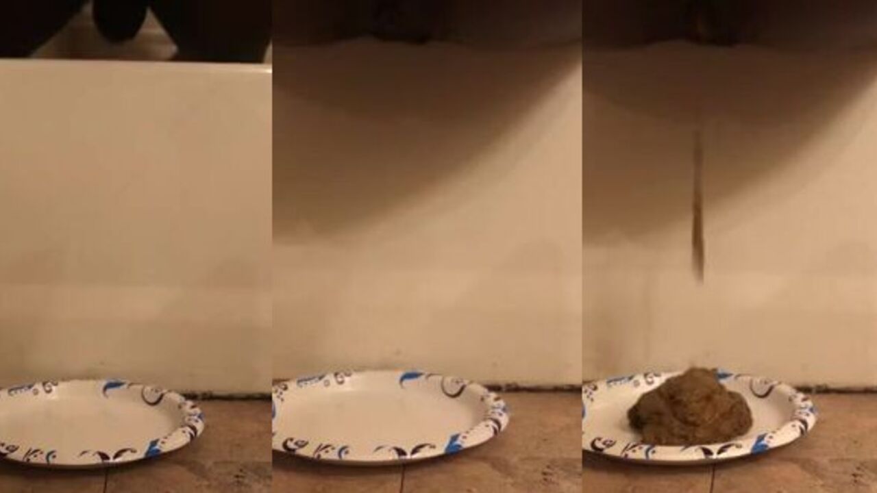 Naughty ebony gets her morning wood with a scatty and a breakfast of sorts