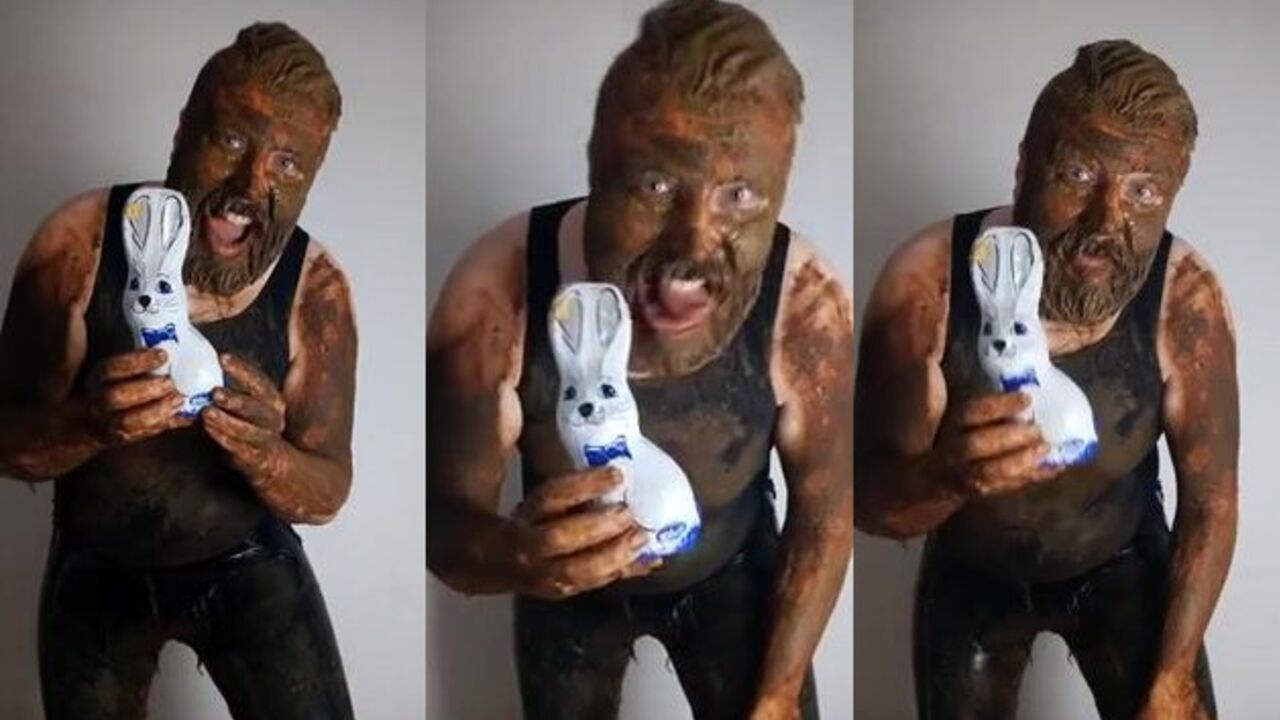 Hot scat porn: Kaviar's bizarre Easter bunny fetish