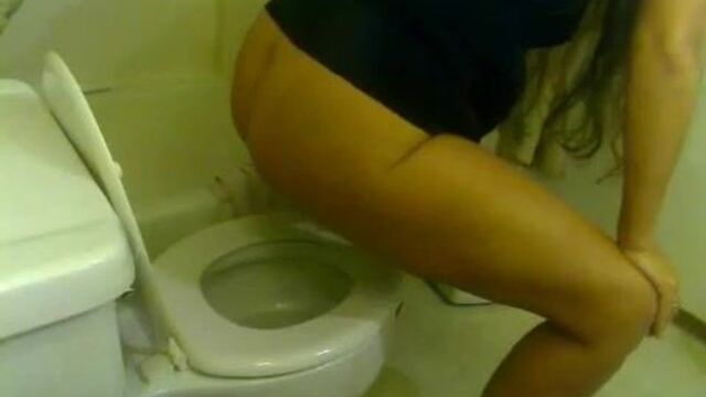 Shit Over The Toilet