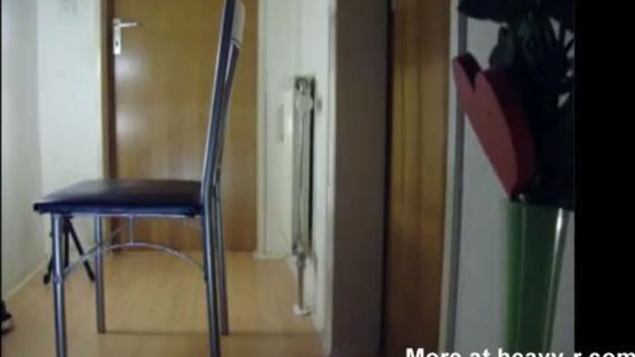 Watch as masked slave gets scat-pounded in her mouth in POV video