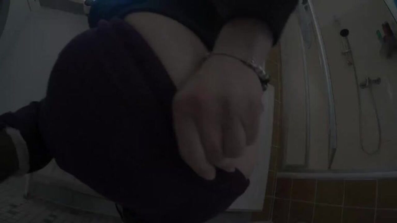 Watch this scat porn queen get her holes drilled by a massive cock