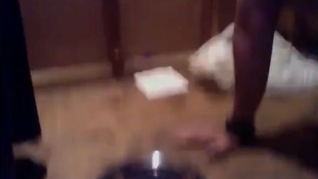 Watch as a scat-drenched toilet slave gets her dinner served while being used like a toilet