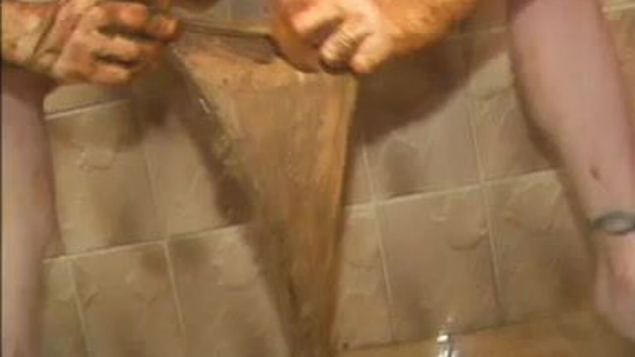 Watch this filthy scat porn video of a scat babe getting her pussy and ass drilled hard