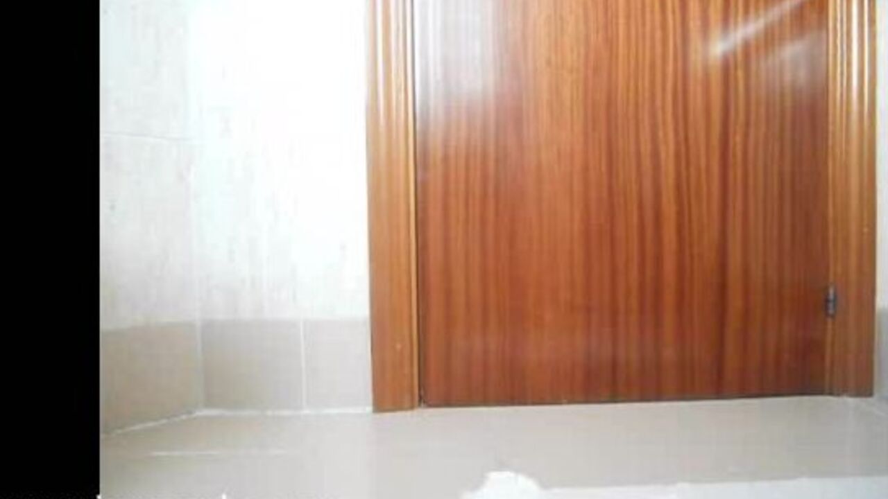 Watch as a big scat slave gets pounded on the floor