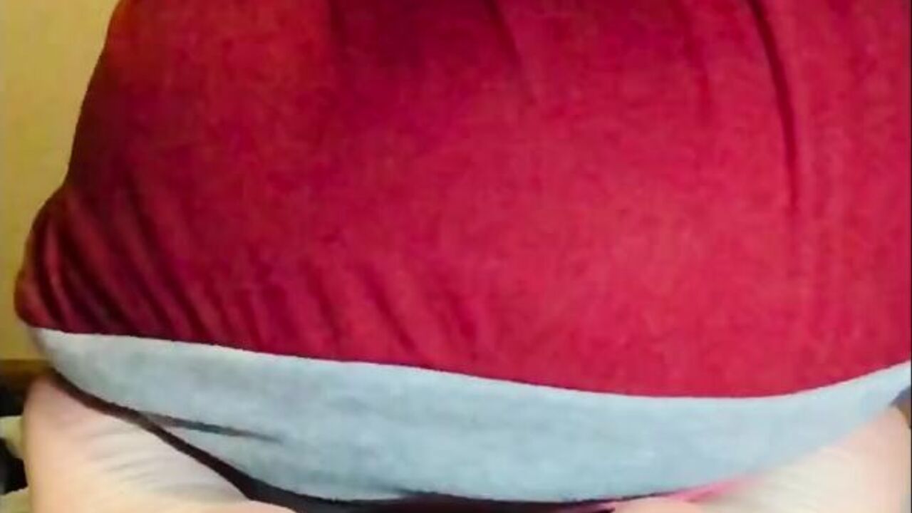 Watch this hot chick with a juicy ass get her panties soaked in a warm load