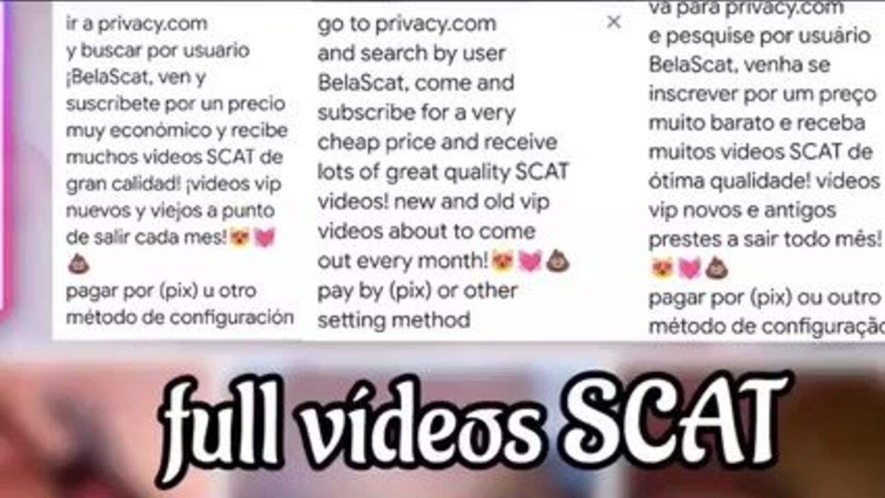 Watch BelaScat's anal scat porn in high quality, free of charge!