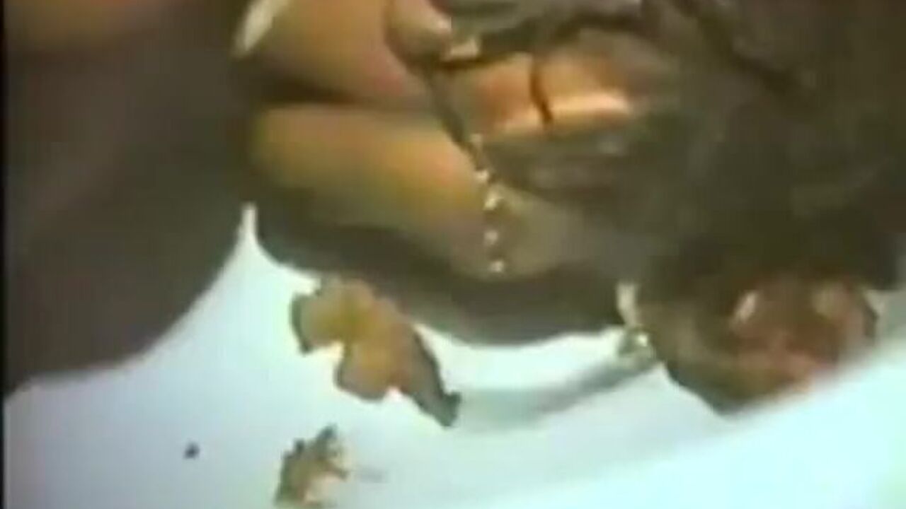 Black whore convinced to eat her own scat for cash