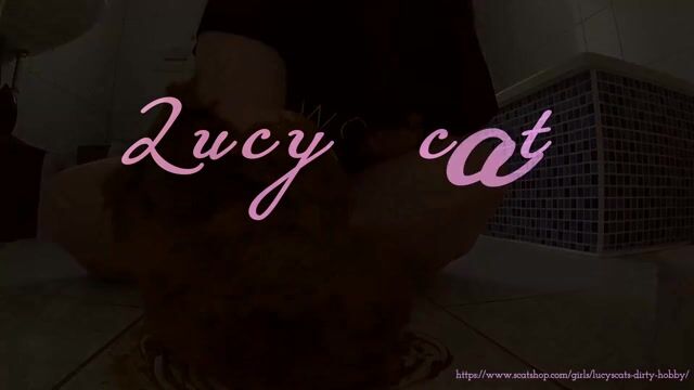 Tasting my Shit and playing with it  LucyScat