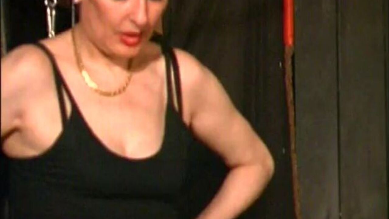 Watch this French Mistress dominate her submissive in a filthy scat video