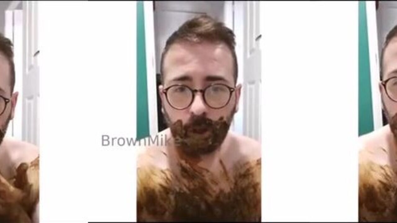 Get ready for some filthy fun with brown scat play in this wp video