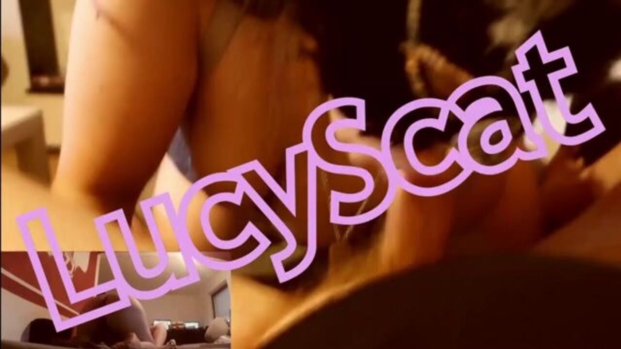 LucyScat goes wild with dildo, gags, and gets smeared with dirty talk in her scat!