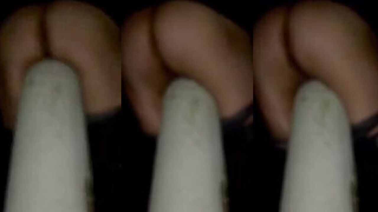 Watch this kinky slut get her scat pounded in public during the day