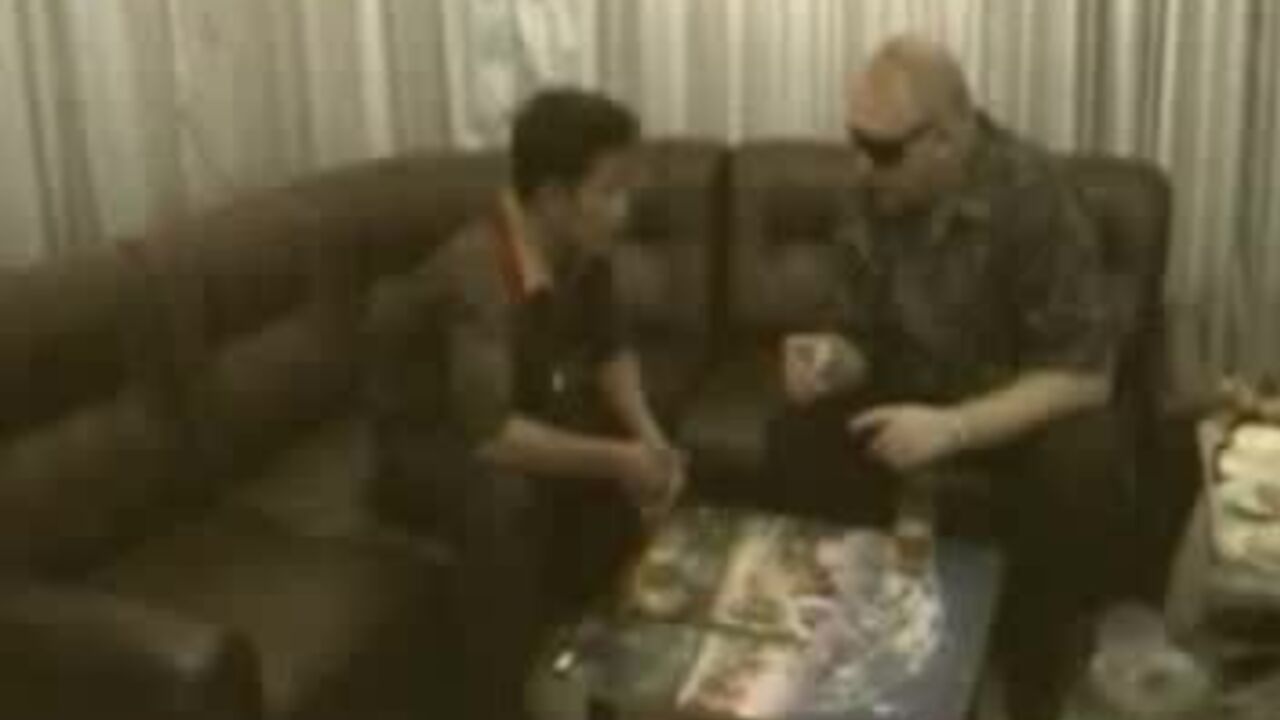 Kat085 gets her filthy pussy and mouth stuffed with piss and scat in scat porn video