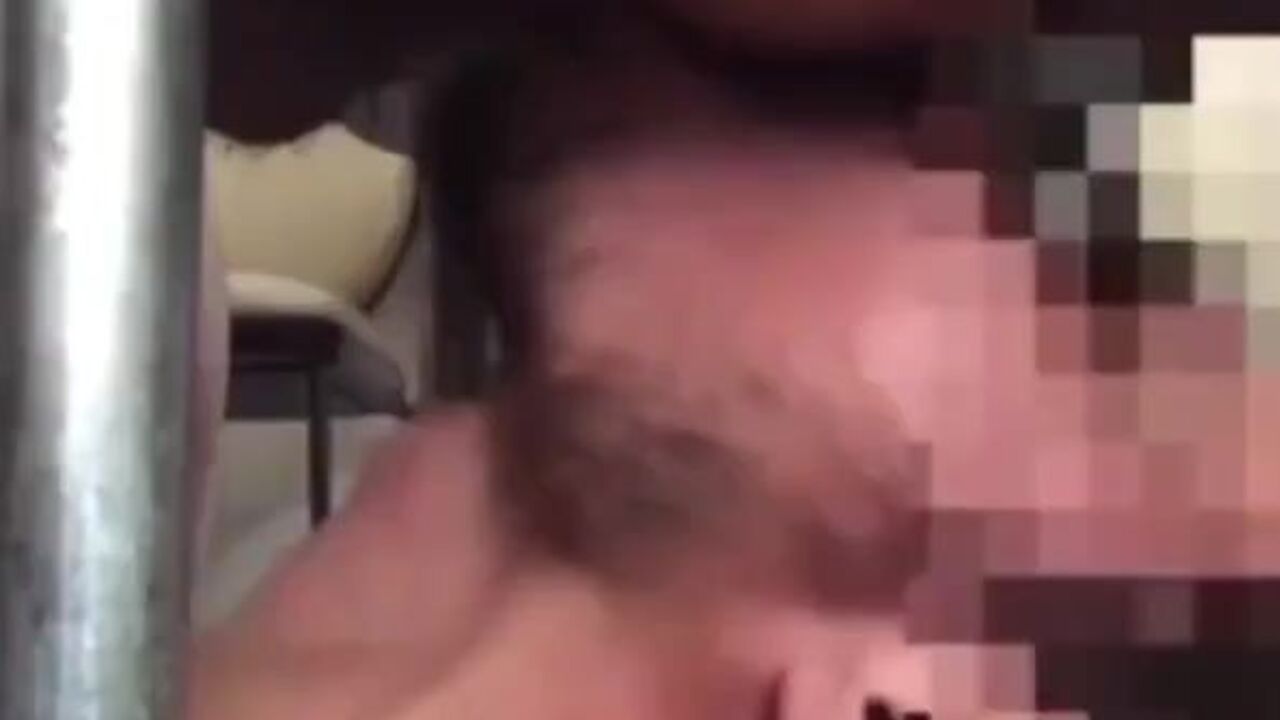 Watch this hot dude get a daily dose of scat & feeding with his morning breakfast