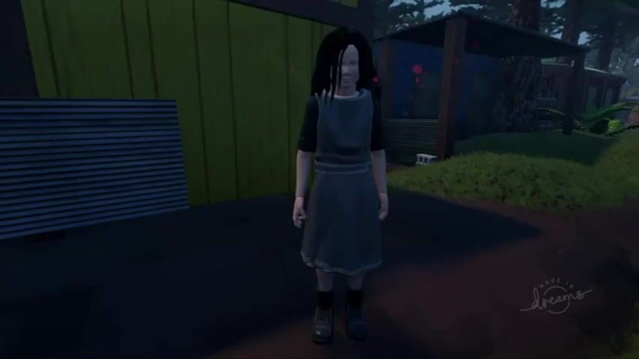 Eveline's explosive diarrhea in public toilet in Rose Winters' village